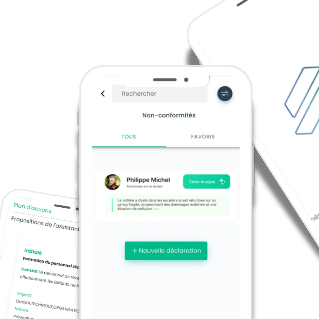 Non-conformités sur votre application QHSE
