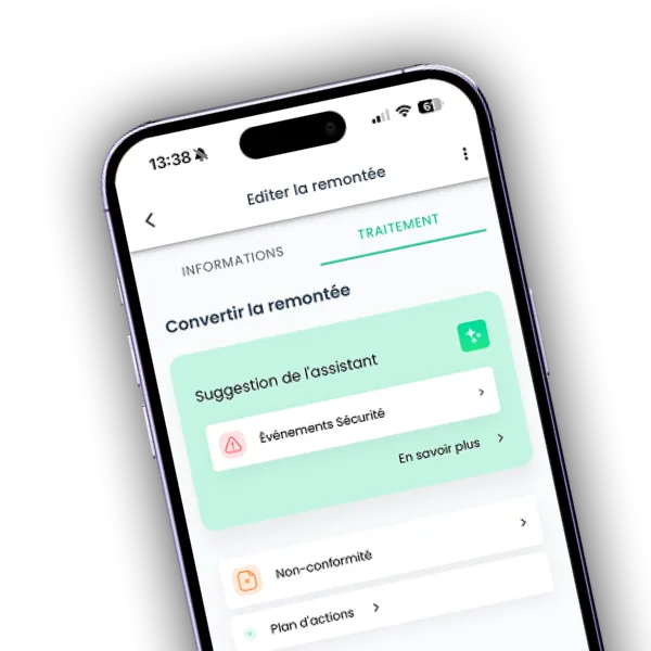 application mobile remontées terrains évènements sécurité