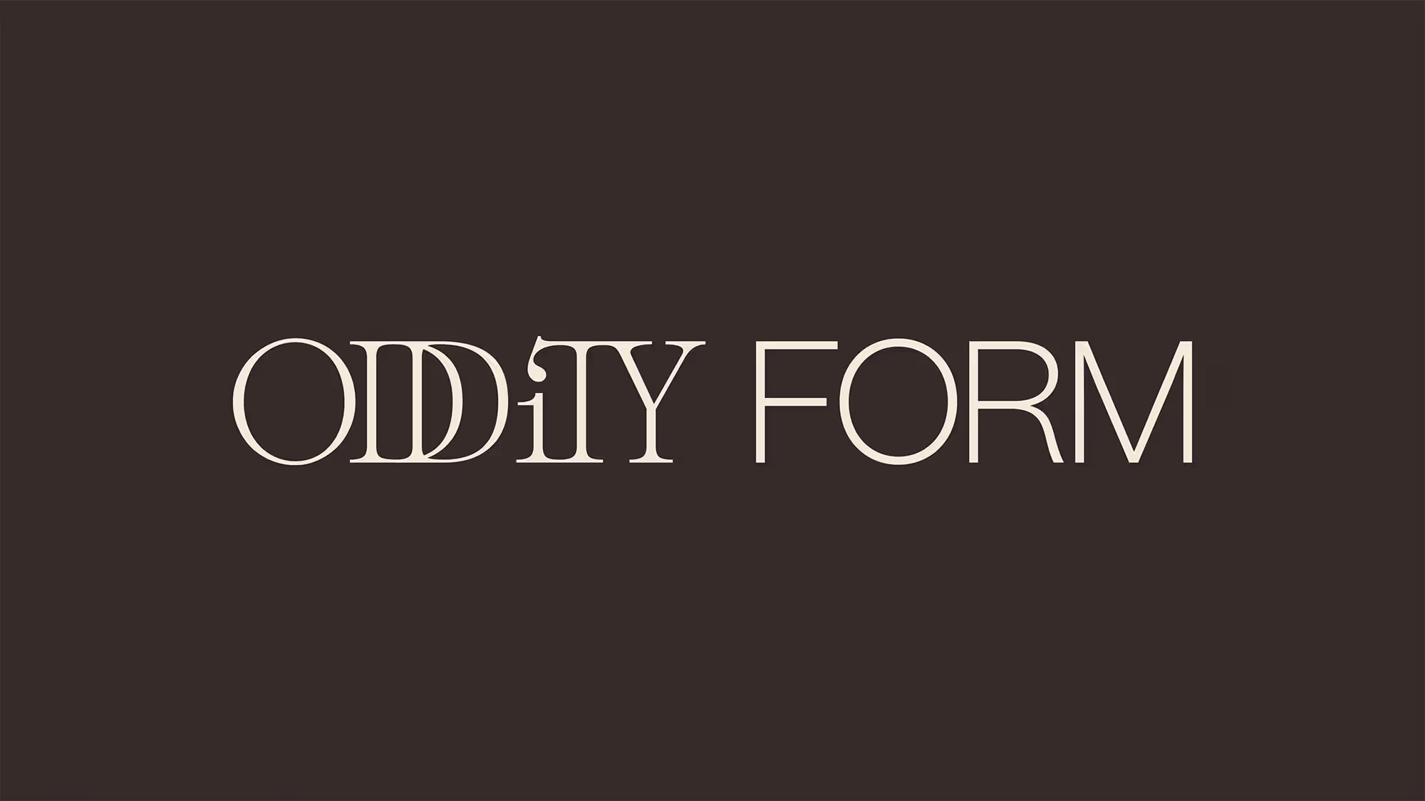The Oddity Form logo.