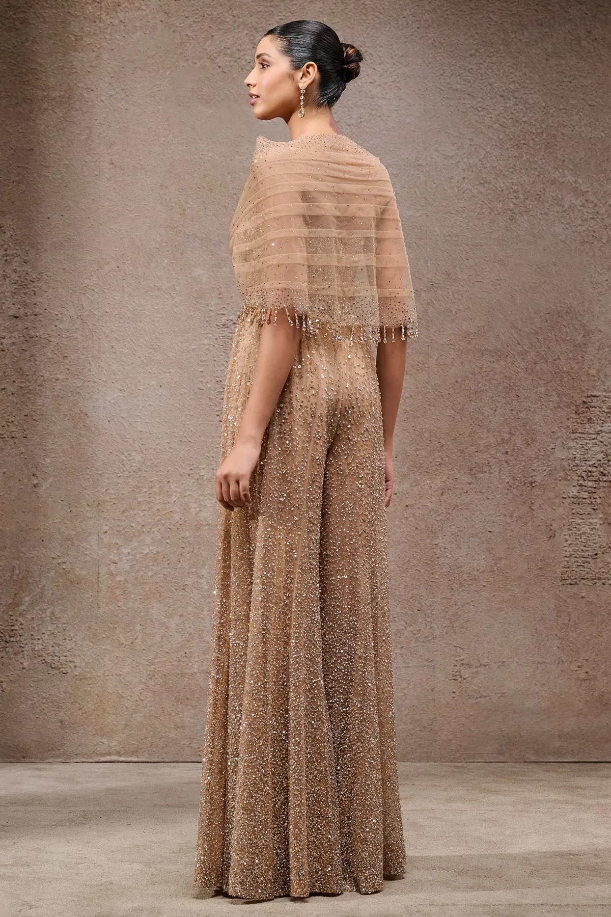 Champagne Gold Sequin Suit