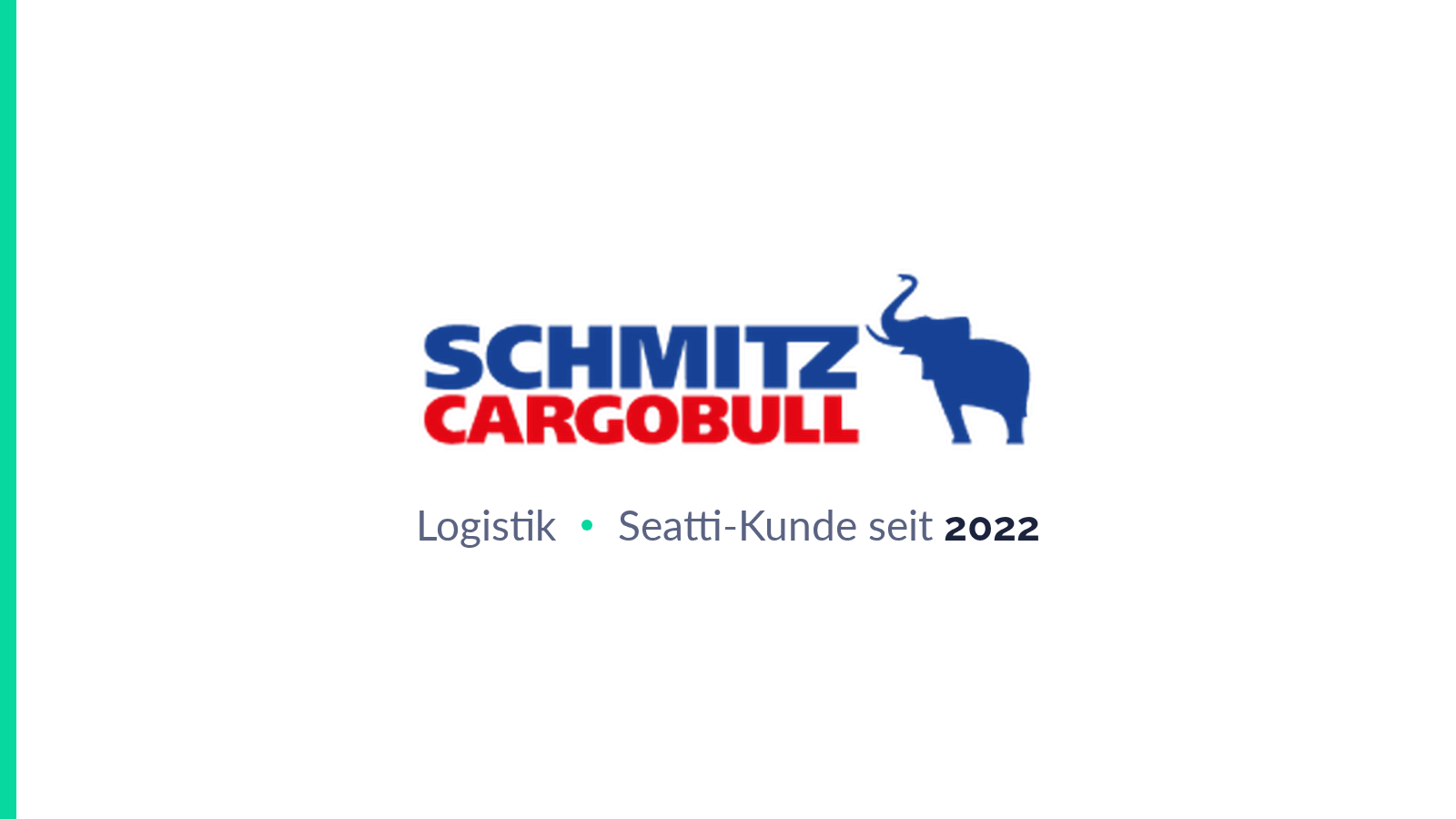 Case Study Schmitz Cargobull: Logo des Logistikunternehmens, Branche Logistik, Seatti-Kunde seit 2022