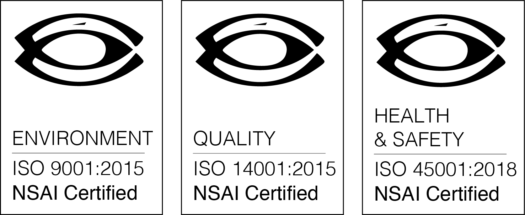 X3 ISO logos