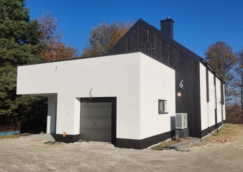 Wall facade rendering example