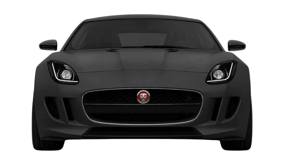 Shop Jaguar engines featuring a matte black Jaguar sports car