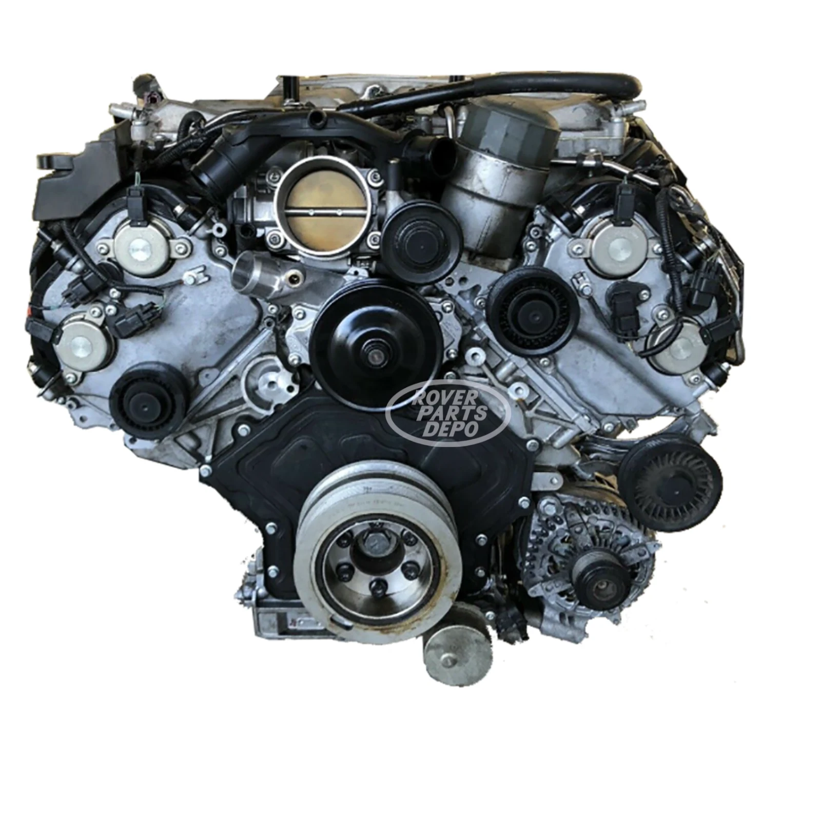 LR079067, 2010-2012 Range Rover HSE Supercharged Engine 5.0L V8 (Full Sized)