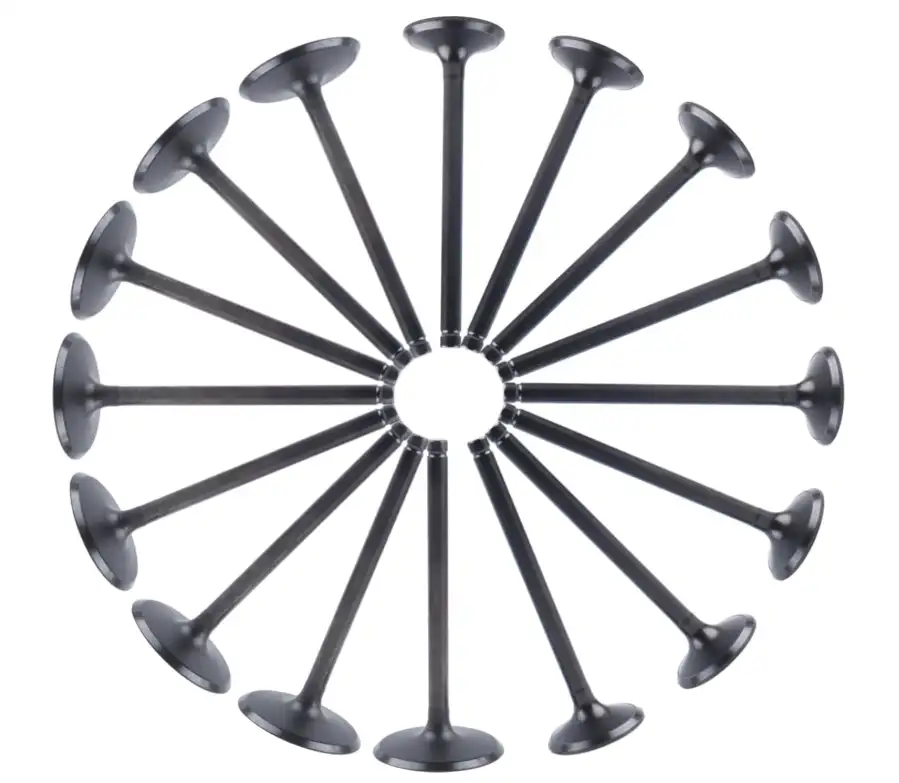 LR010698 Land Rover / Jaguar 5.0L naturally aspirated intake valve set of 16 — OEM replacement from Rover Parts Depo