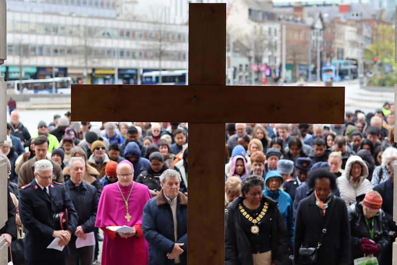 Historic Ecumenical Act of Witness Unites 400 Christians on Good Friday in Nottingham