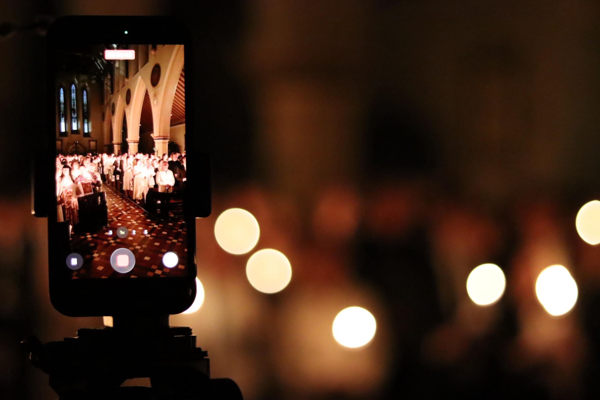 A night of light: 249 new Catholics welcomed across the Diocese