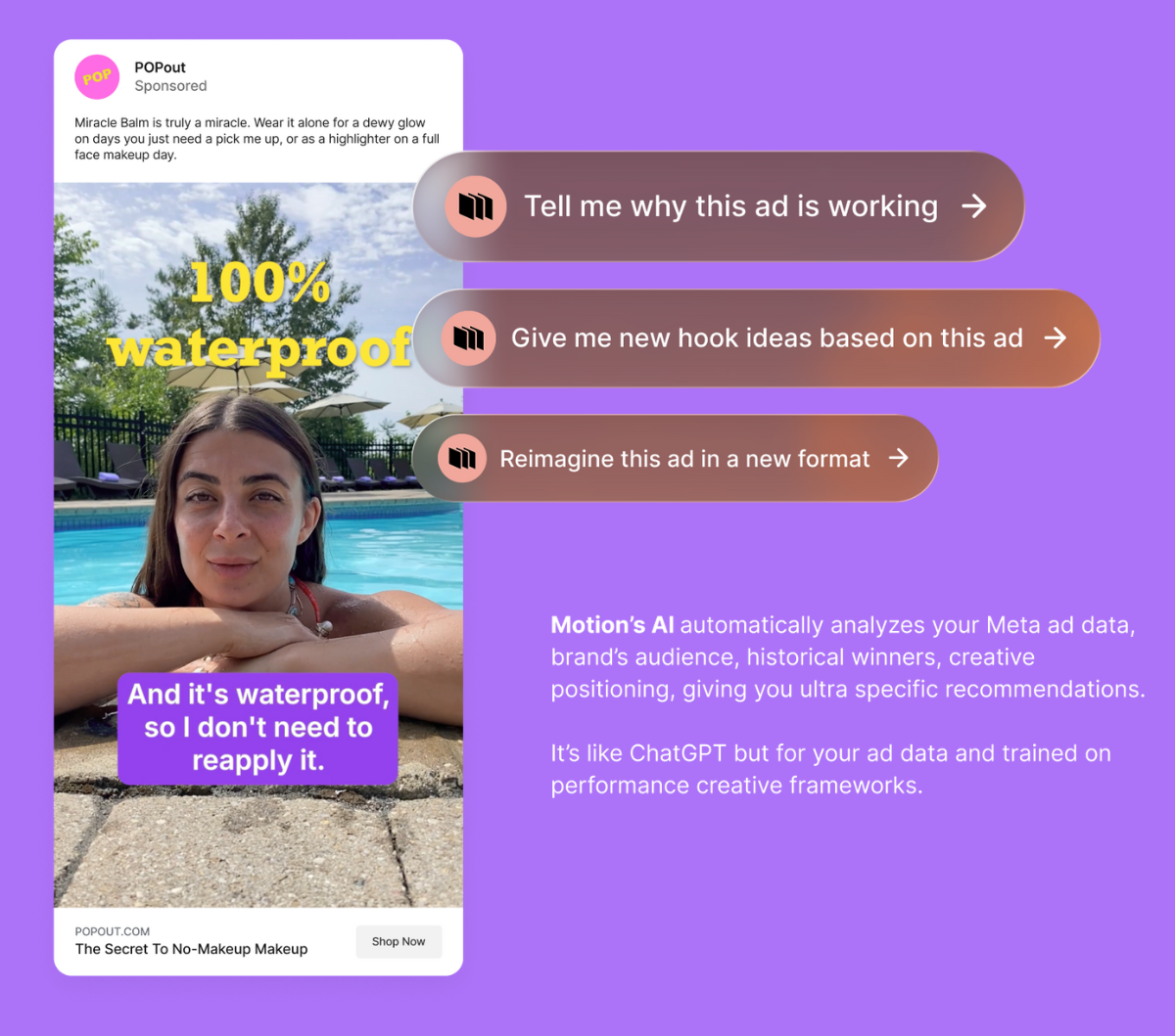 Motion is like ChatGPT but for your ad data