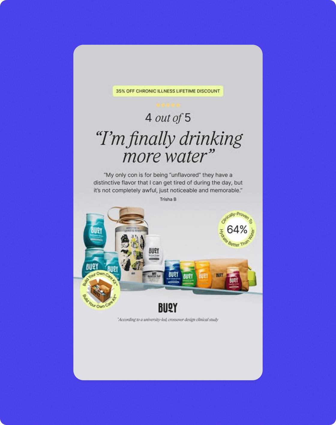 two-sided marketing example Buoy