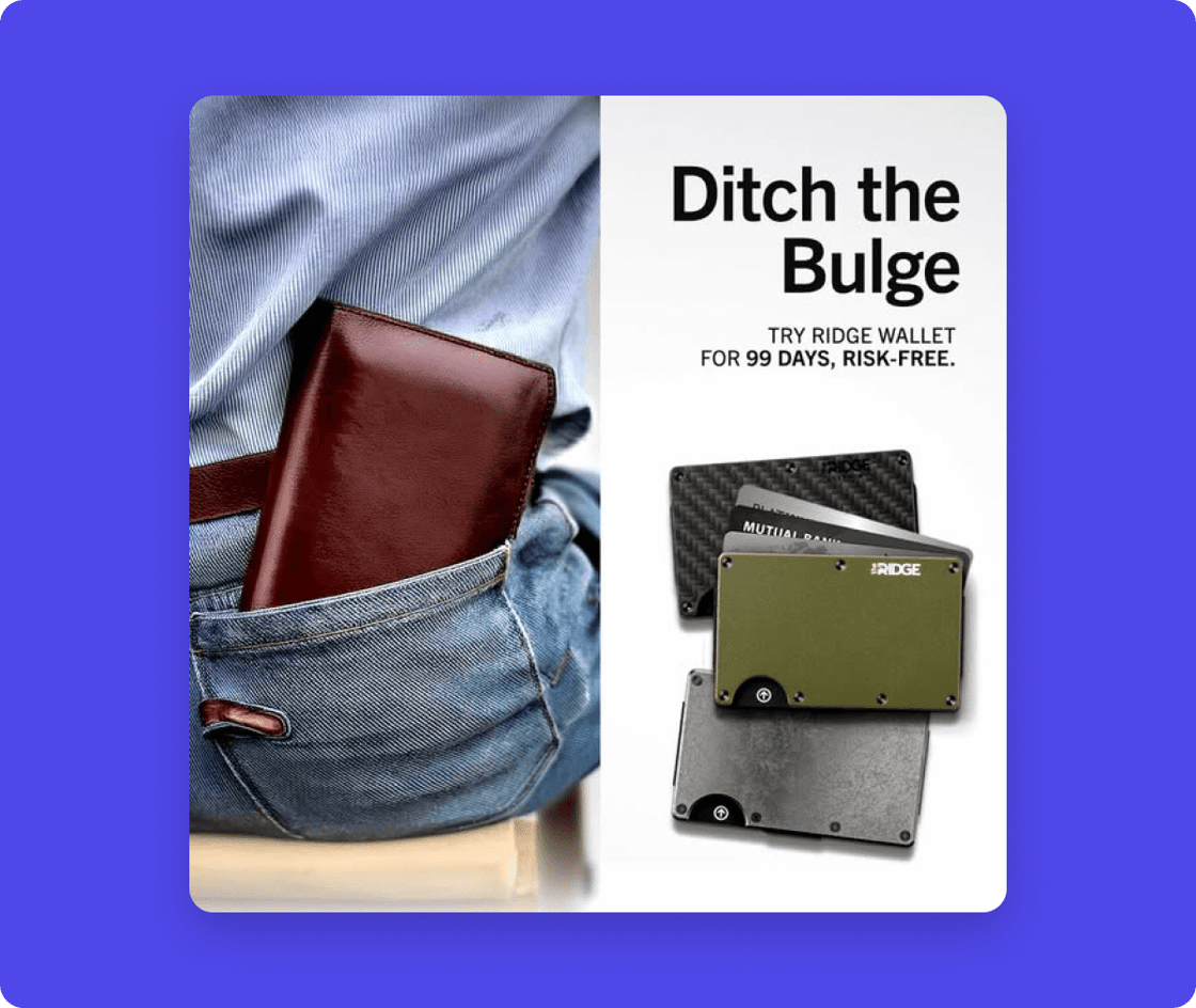 ridge-ditch the bulge