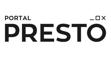 Logo portalu o tematyce muzycznej Presto
