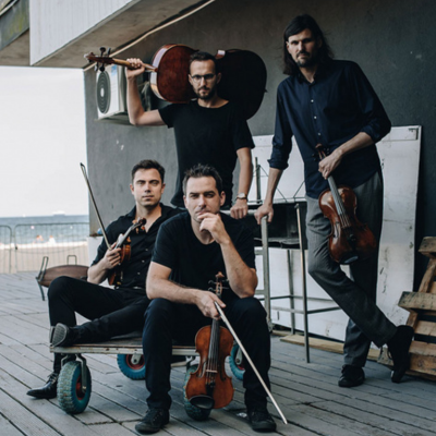 Atom String Quartet. Famous polish jazz and classical string quartet.