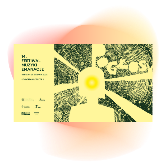 Logotype of 14th Emanacje Music Festival: “Echoes”.