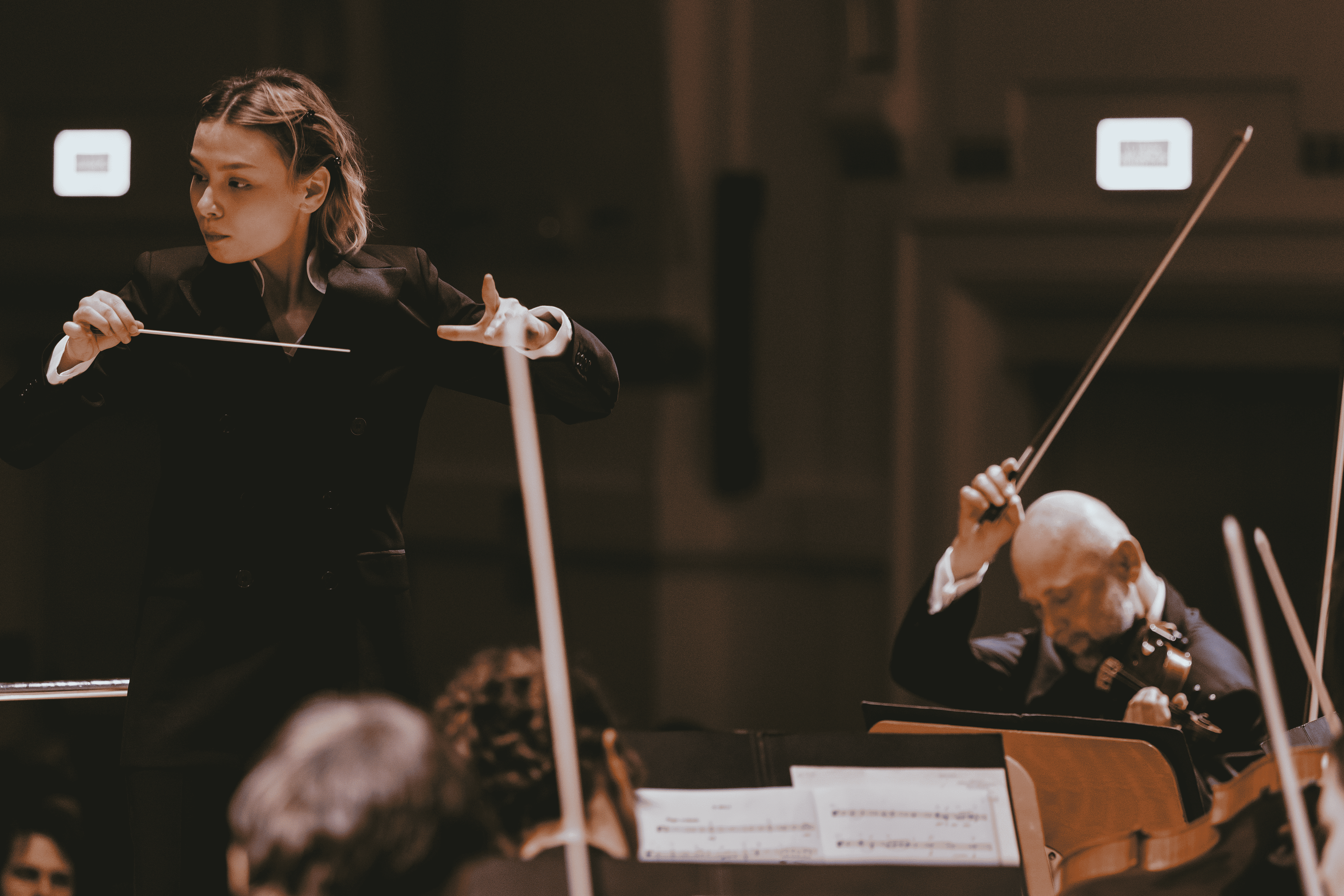 Katarzyna Marek podczas koncertu Gwiazdy z Sinfoniettą: Marc André w dn. 21.05.2026 r., fot. Piotr Markowski