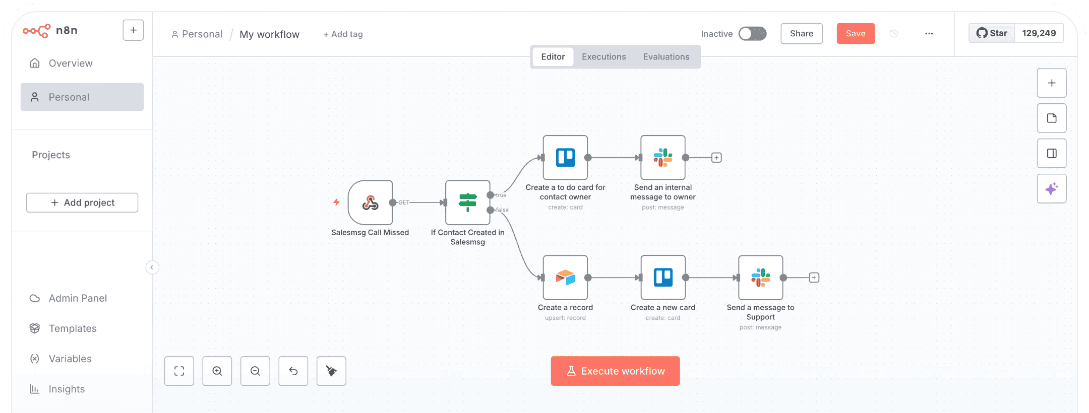 Build Advanced SMS Workflows by Integrating Salesmsg with n8n Through Webhooks image