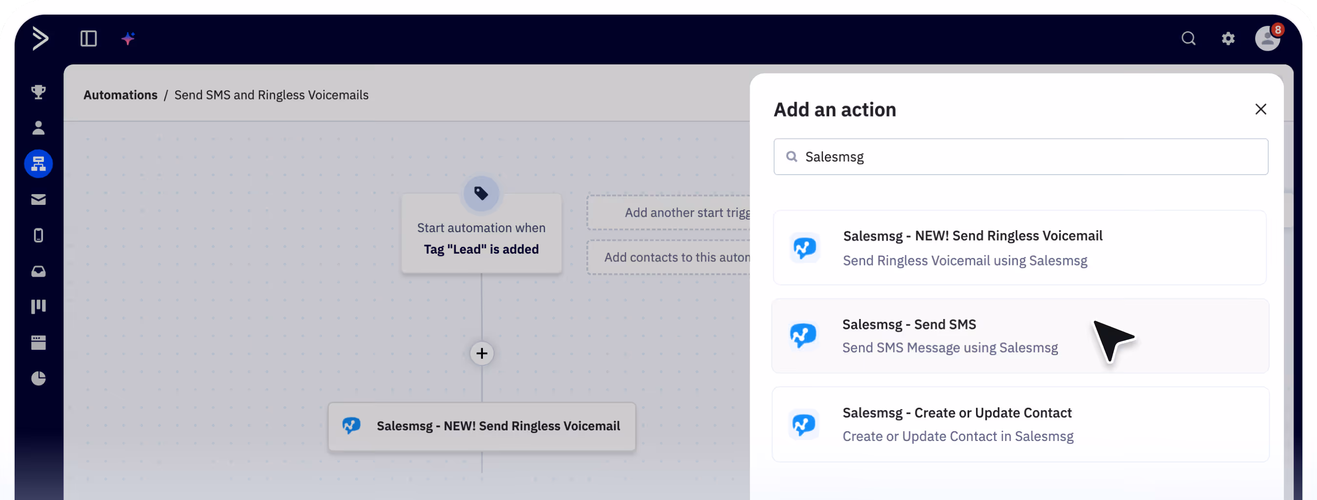 Turn ActiveCampaign Automations Into Two-Way SMS Conversations image
