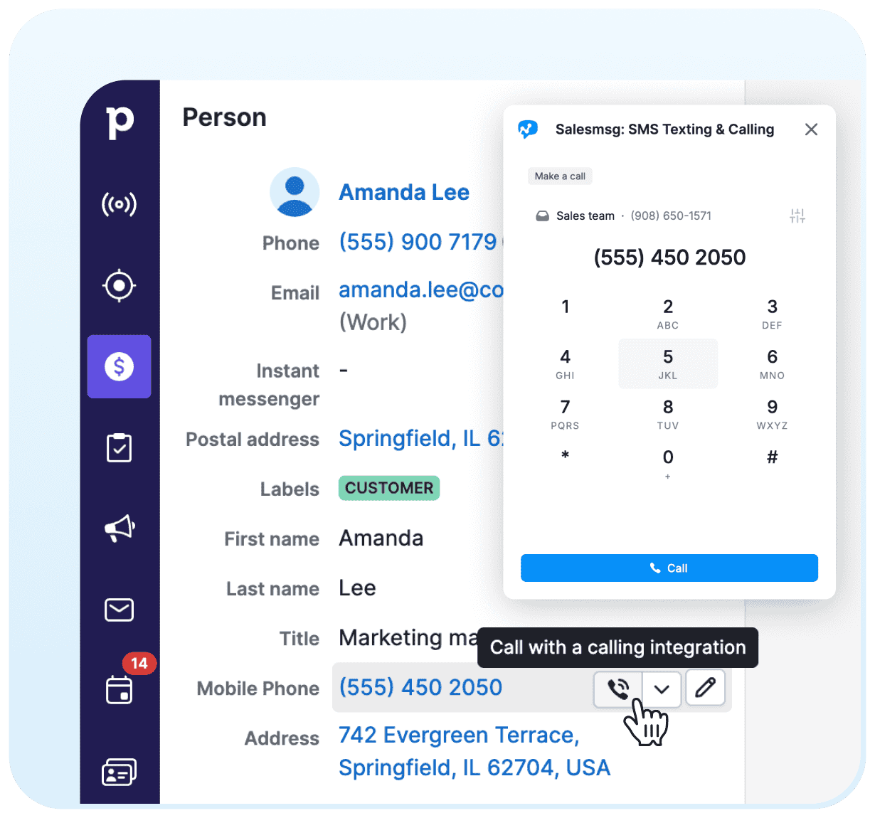Calling With Complete Deal Context image
