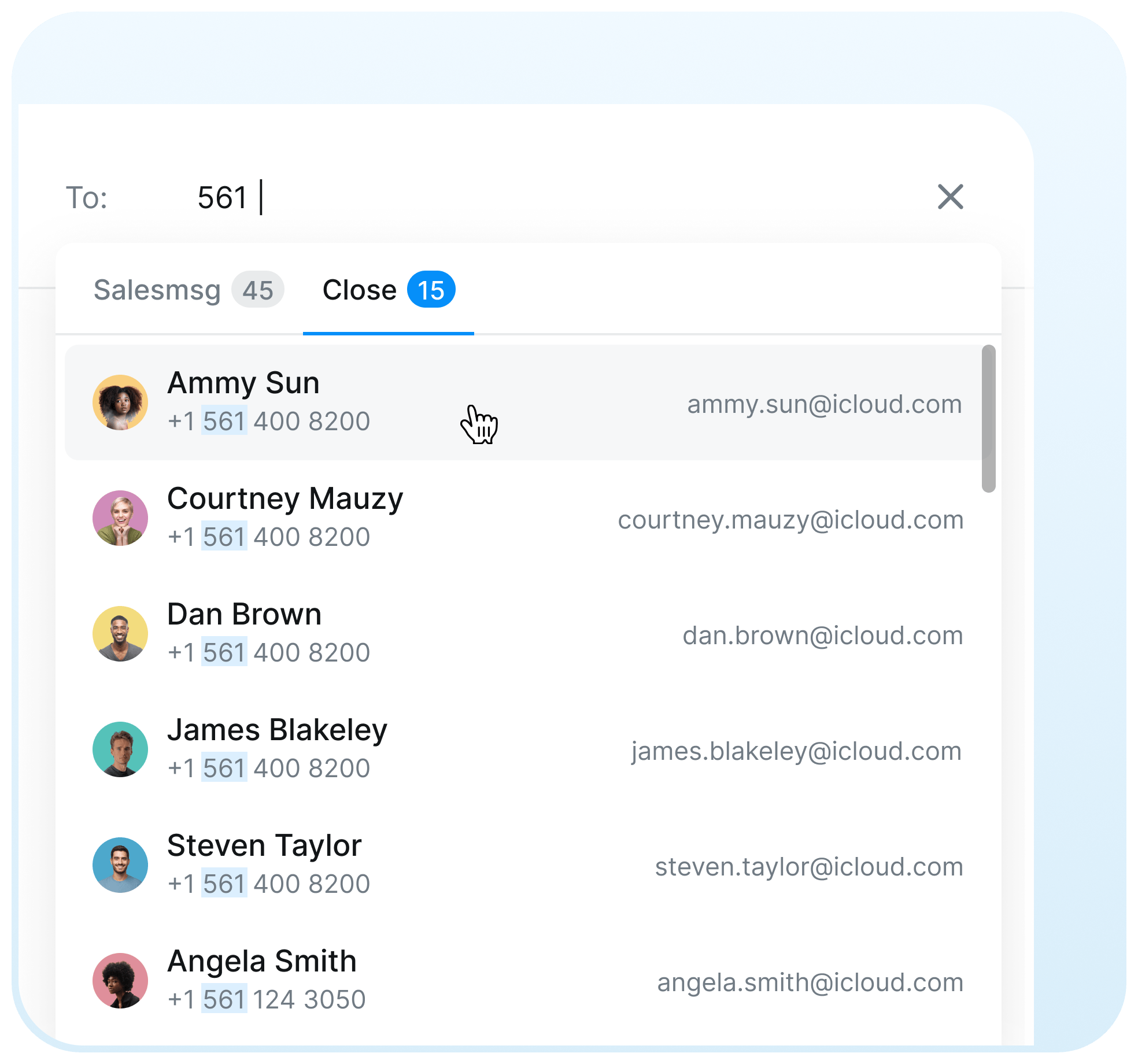 hubspot sms contact sync