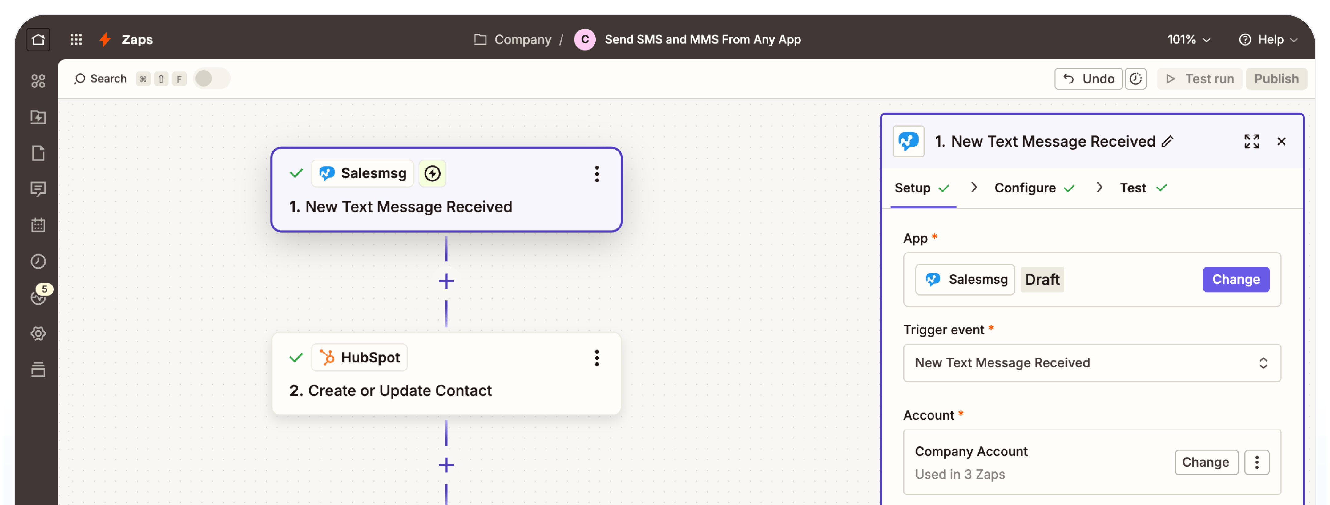 hubspot sms software