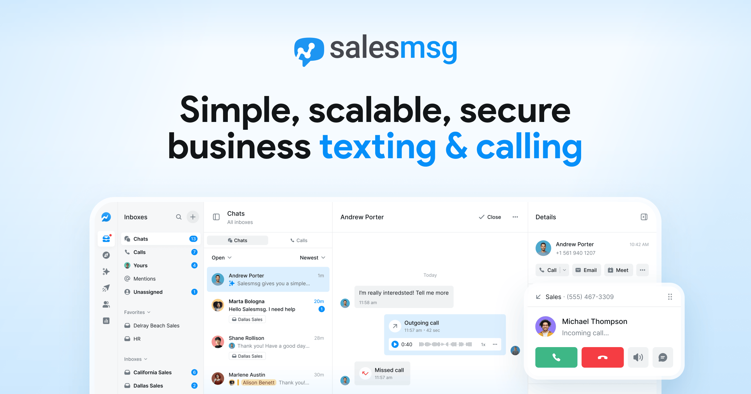 Salesmsg