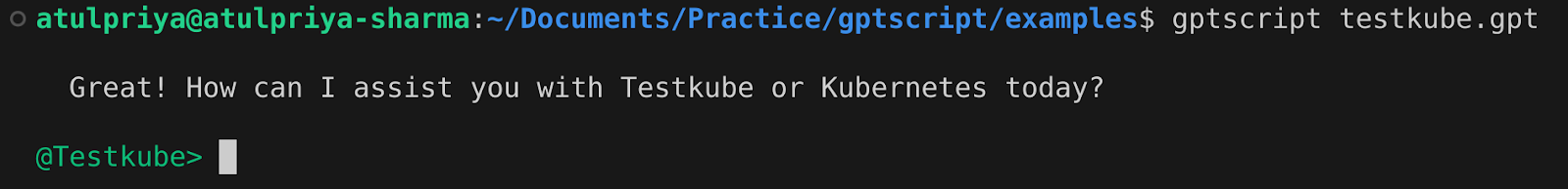 AI Kuberentes Assistant in Terminal