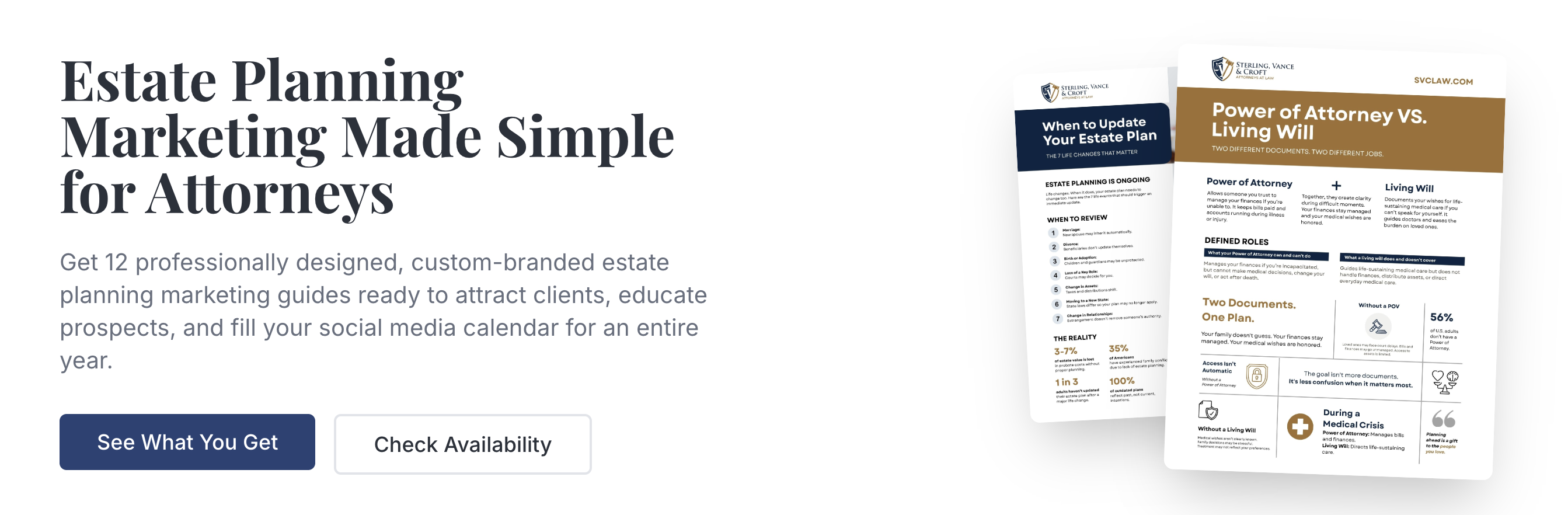 estate planning marketing firm