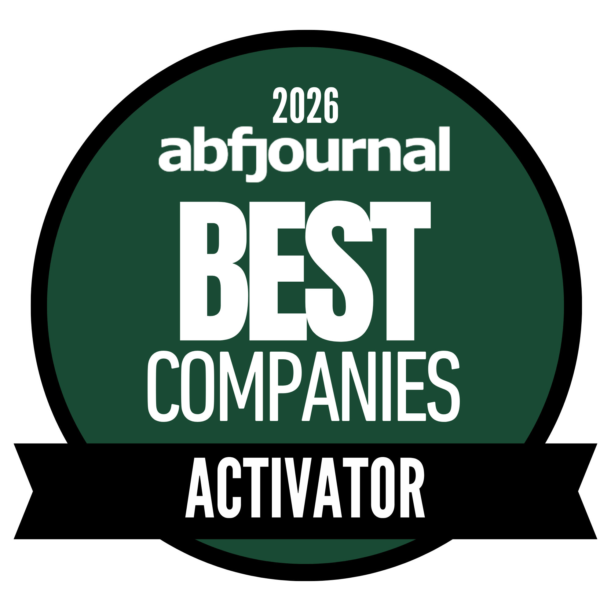 Rosenberg and Fecci Consulting LLC has been recognized as one of ABF Journal's Best Companies: Activators of 2026