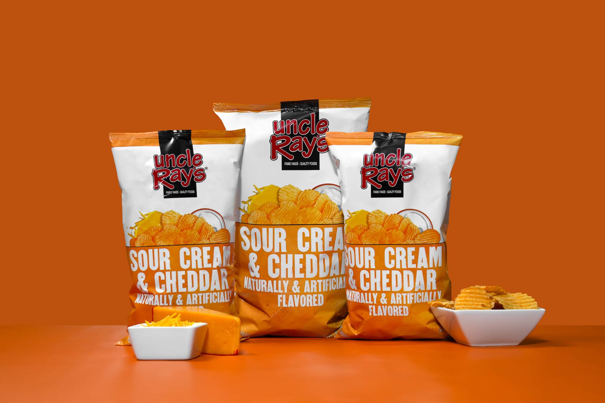 cheddar flavored chips