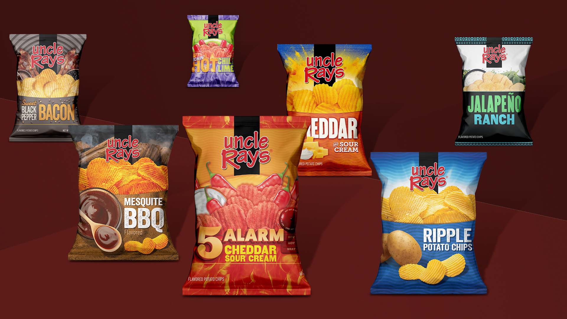 Mesquite BBQ Potato Chips by Uncle Ray's 