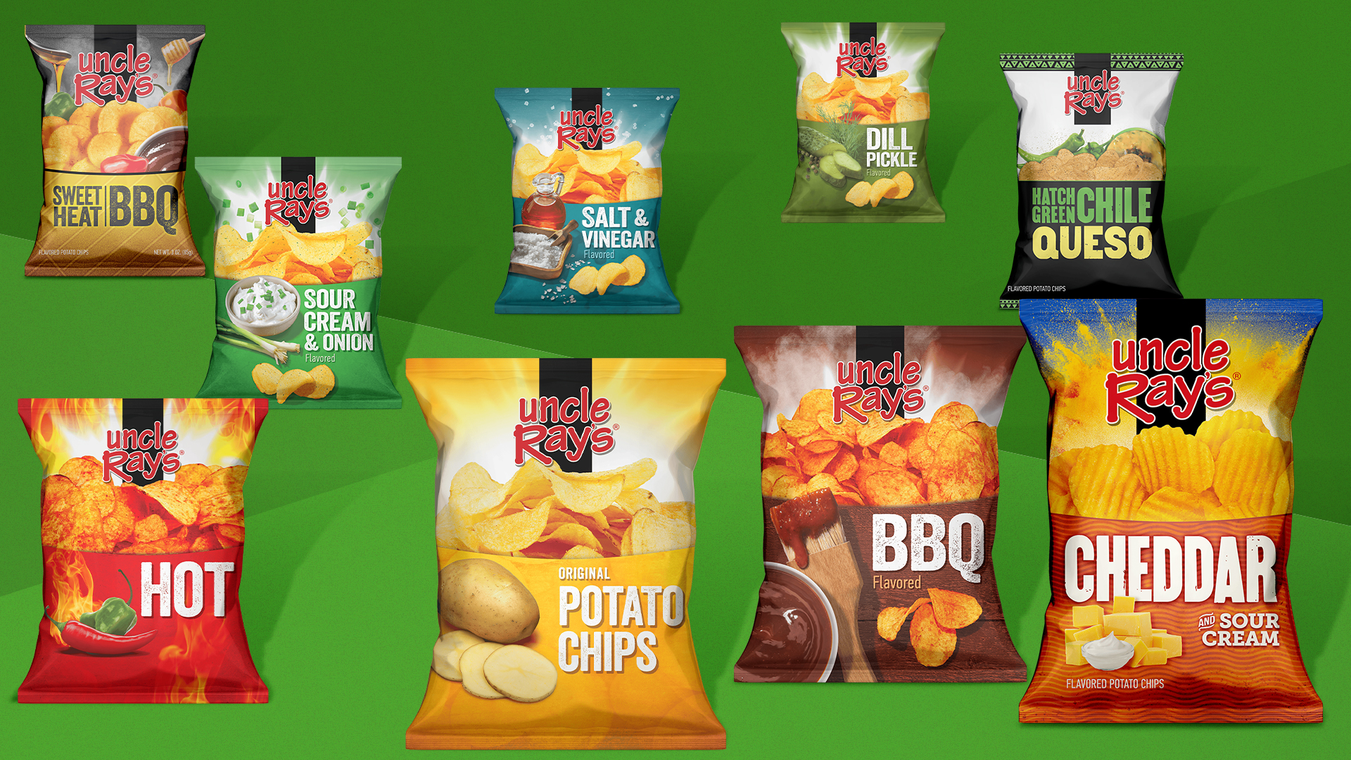 Sour Cream and Onion Potato Chips by Uncle Ray's