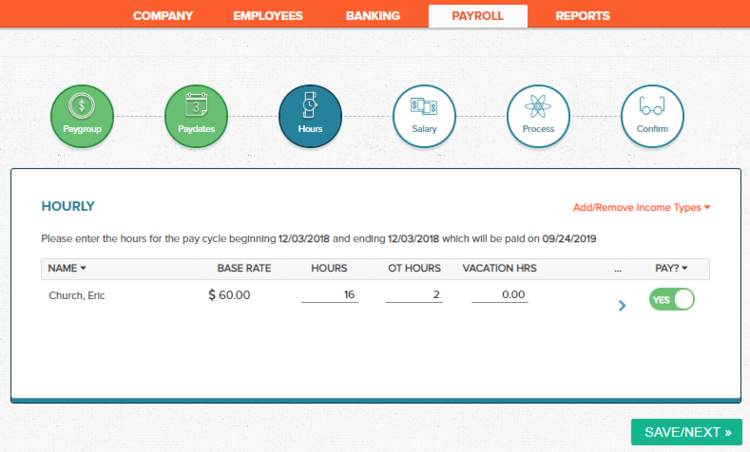 Wagepoint Pay Hourly Employees