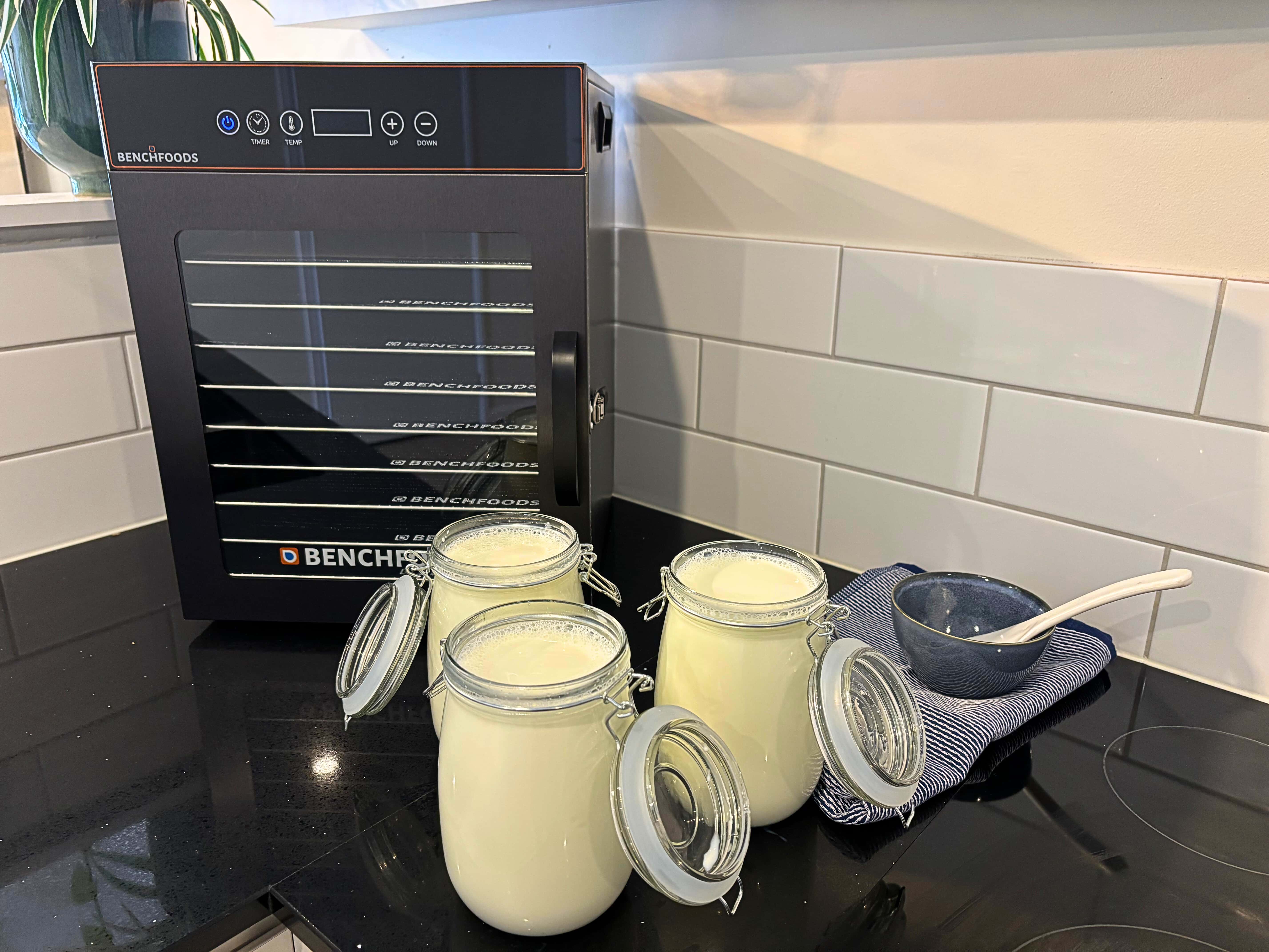 How to Make Homemade Yoghurt in a Dehydrator . BenchFoods 10 Tray Guide for Busy, Health-Conscious Families