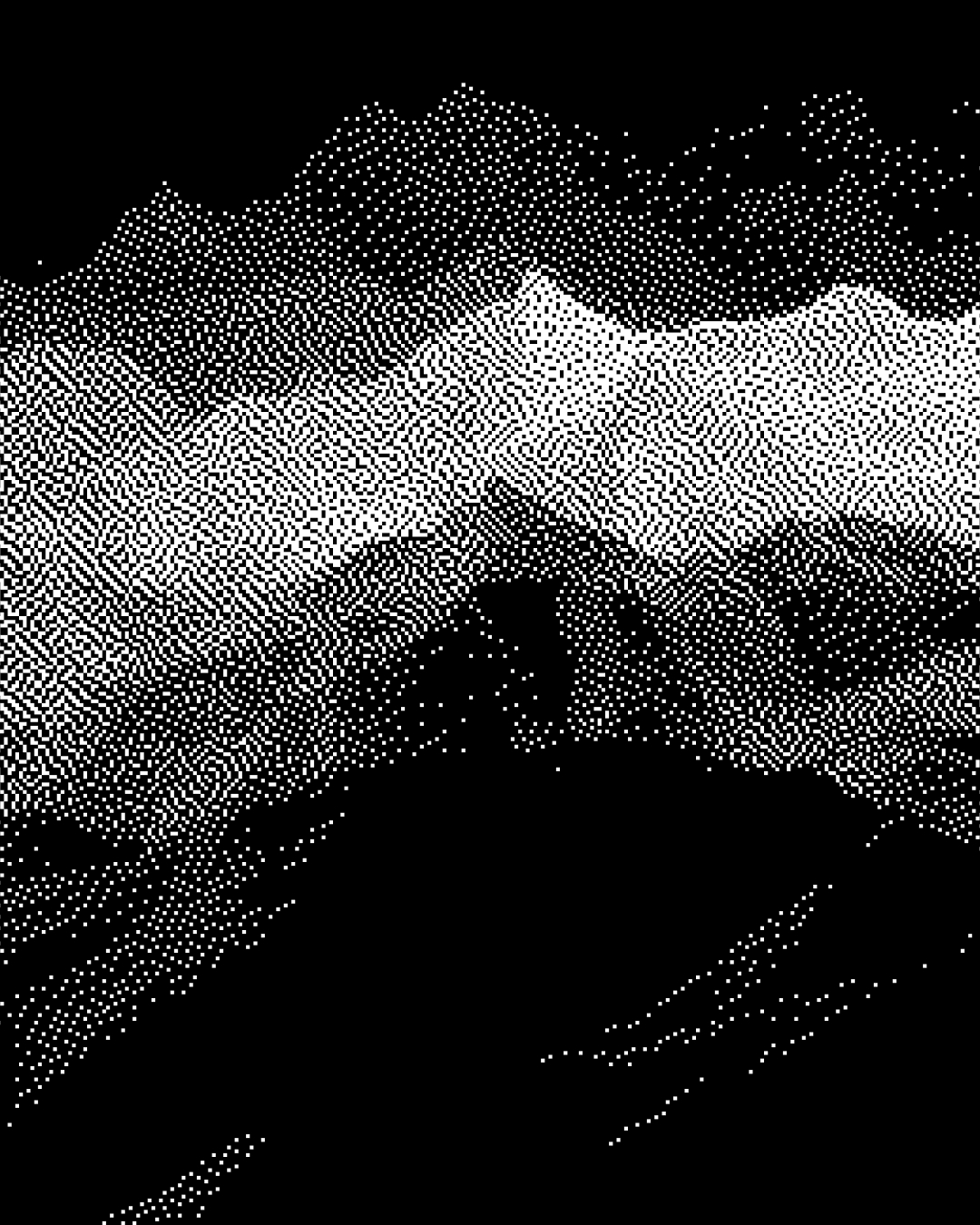 mountain drawing