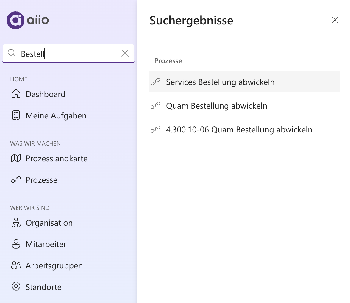the search engine for your processes is here!