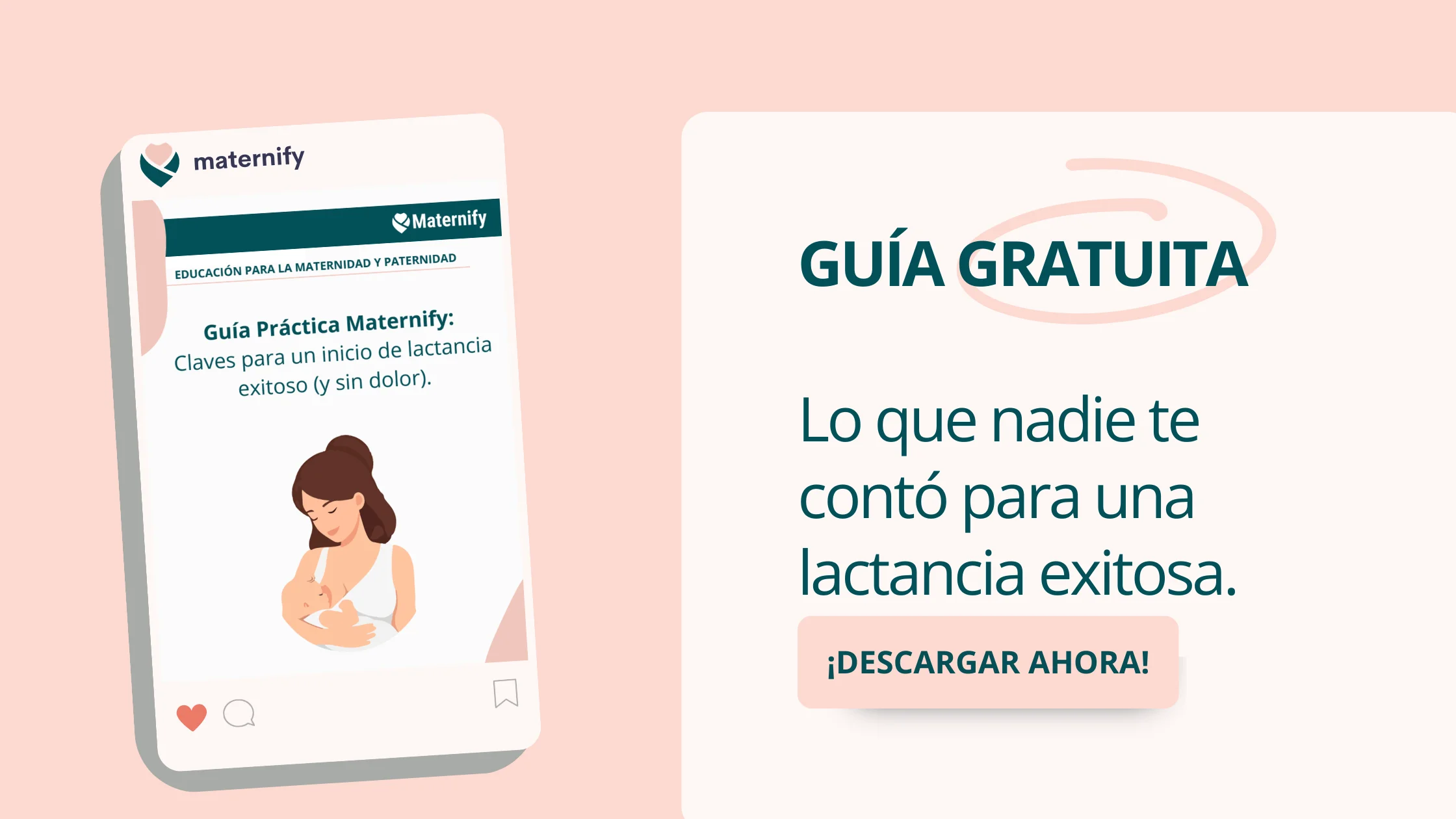 Guía de lactancia Maternify