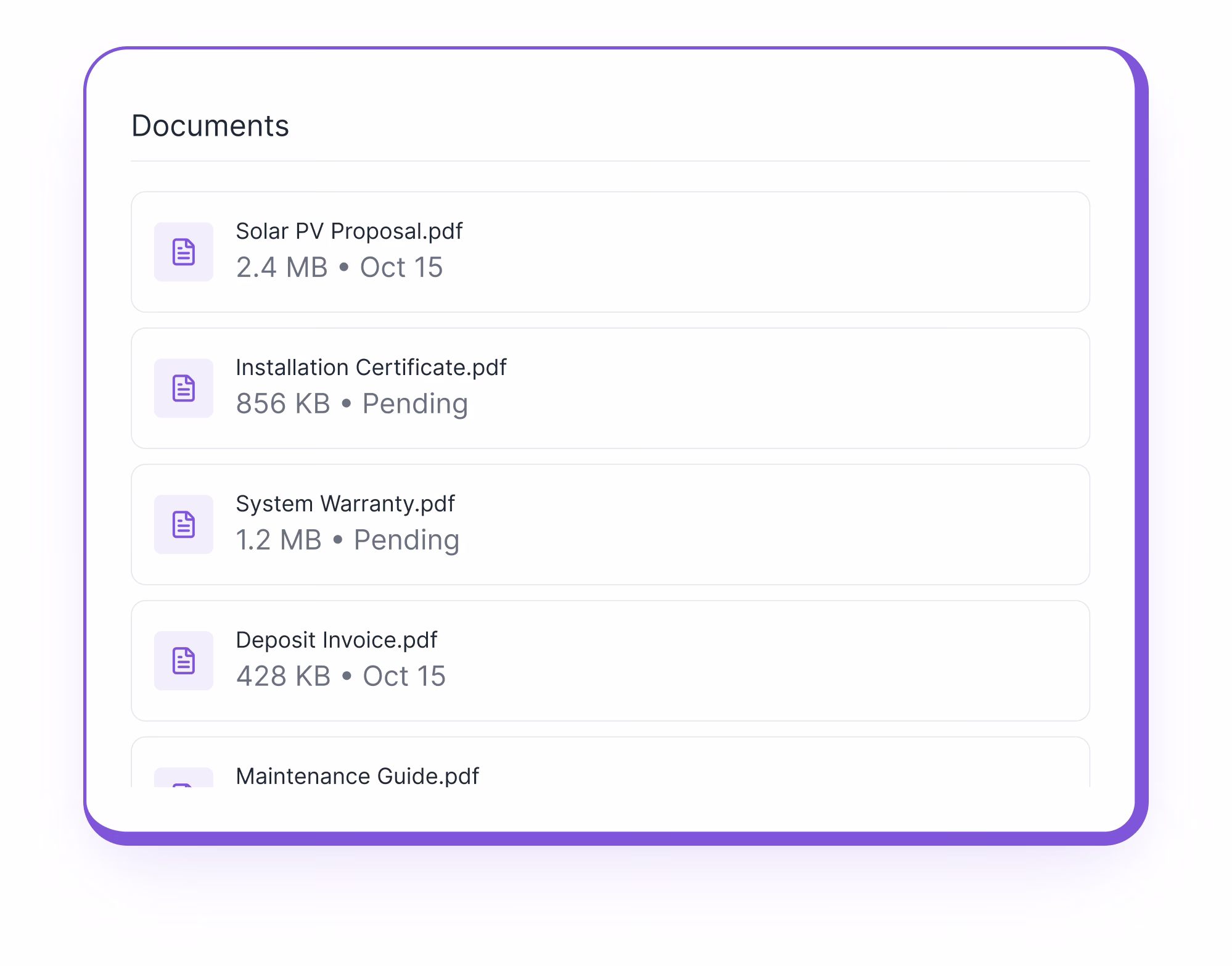 Customer portal testimonials and call-to-action screenshot
