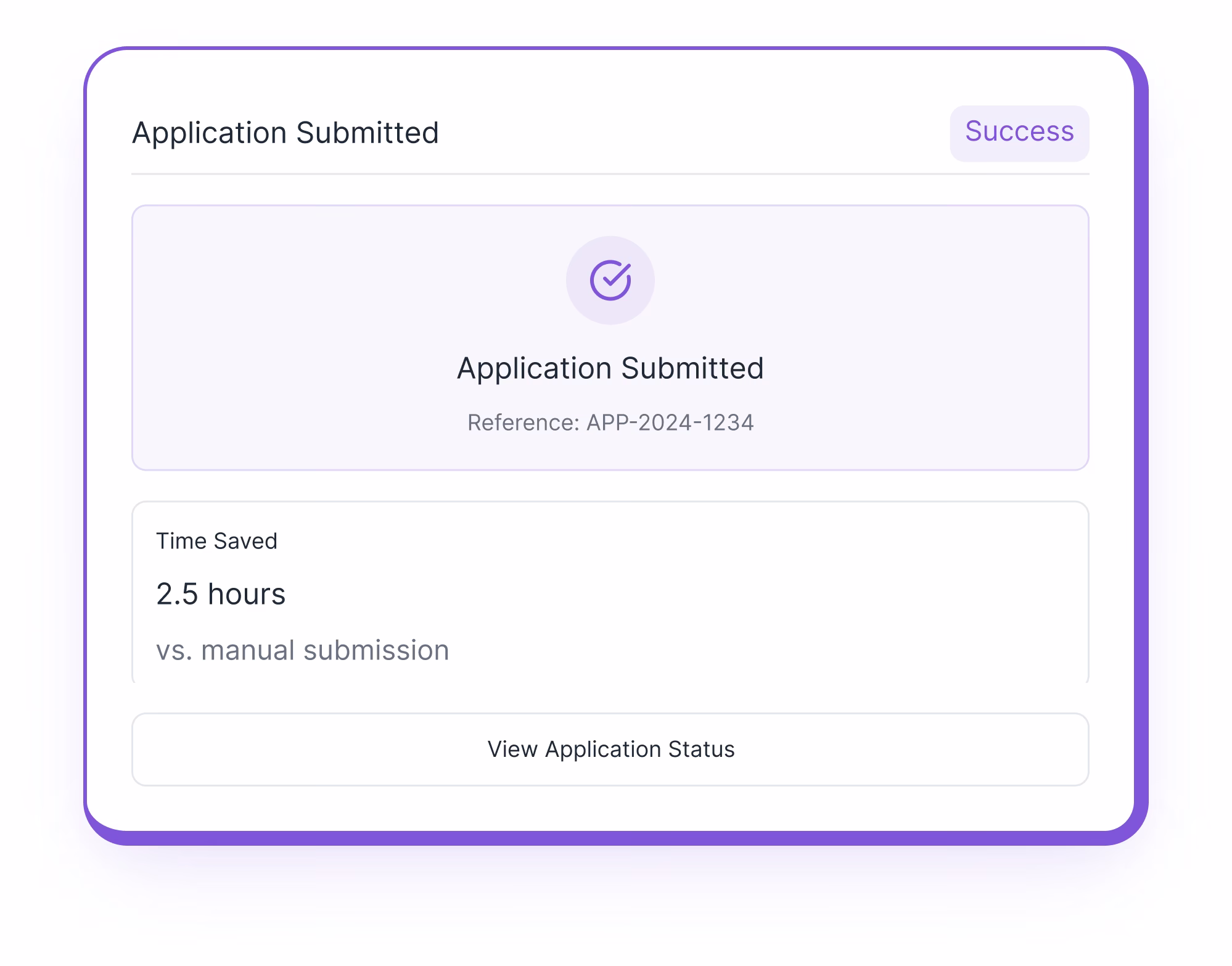 Grid connection applications testimonials and call-to-action screenshot