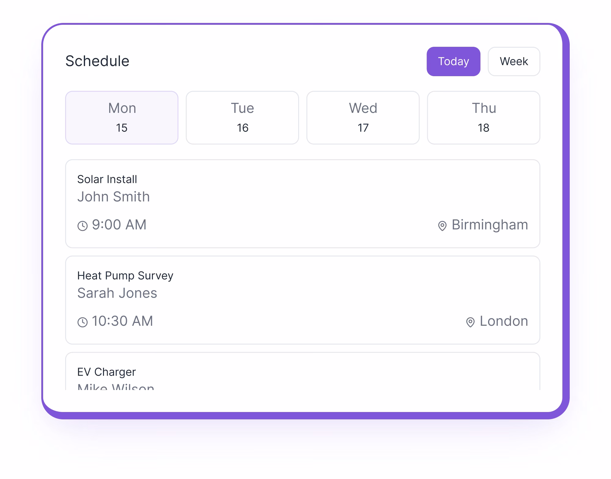 Job scheduling - Overview dashboard and key features