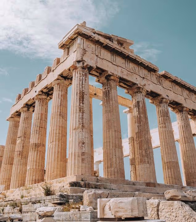 Ancient Roman ruins.