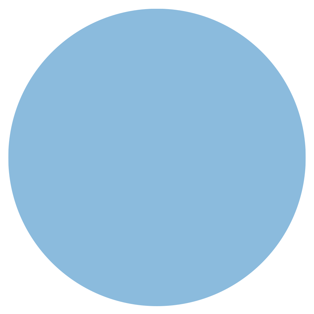 blue circle