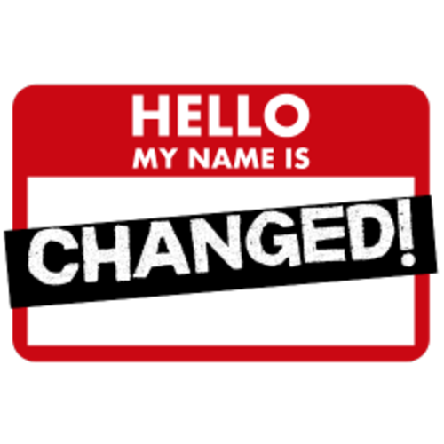 Famous Name Changes