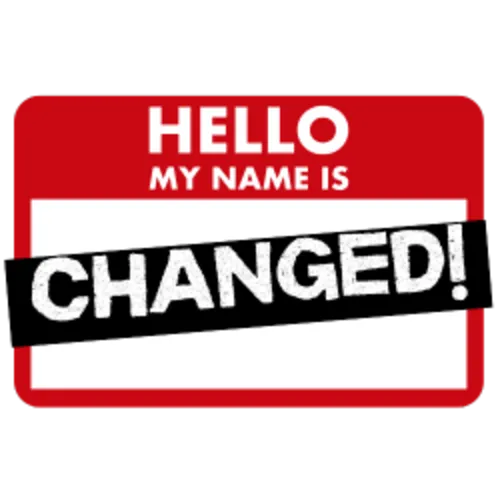 Famous Name Changes