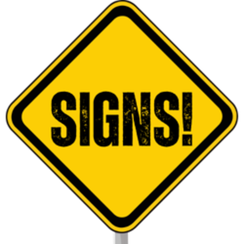 Sign, Sign, Everywhere a Sign!