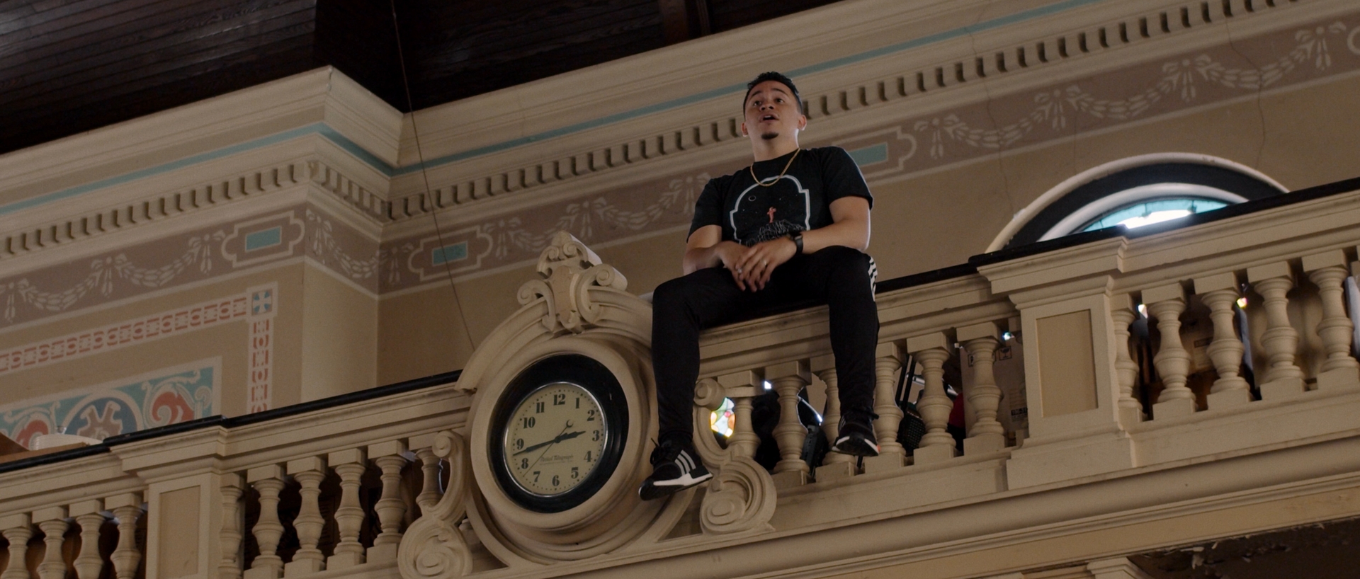 A Still frame of "Glorious" music Video by A-Ram