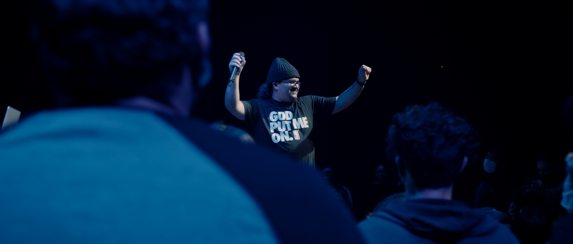 Aable performs at Youth Rally in Philadelphia