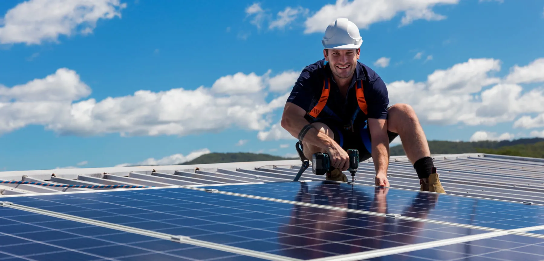 solar panel installation