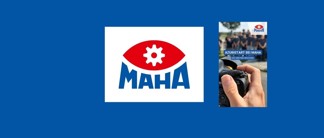 Banner Case Study MAHA with social media clip created in Mozaik Corporate Video Platform