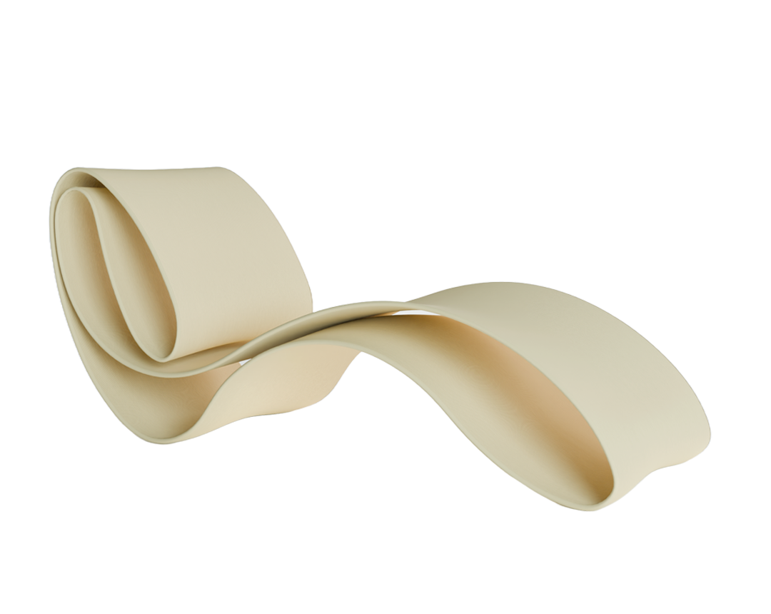 Chaise longue Motif Wood