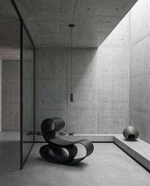 Evolve rocking chair in black — 3D printed i 100% recyclable biocomposite chair by Reform Design Lab